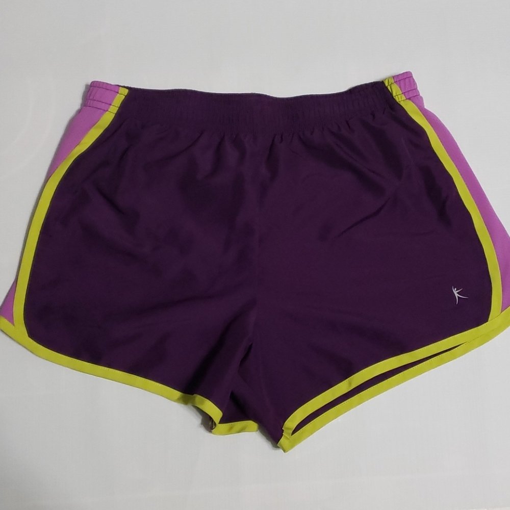 Girls Danskin Purple Shorts sz 14/16